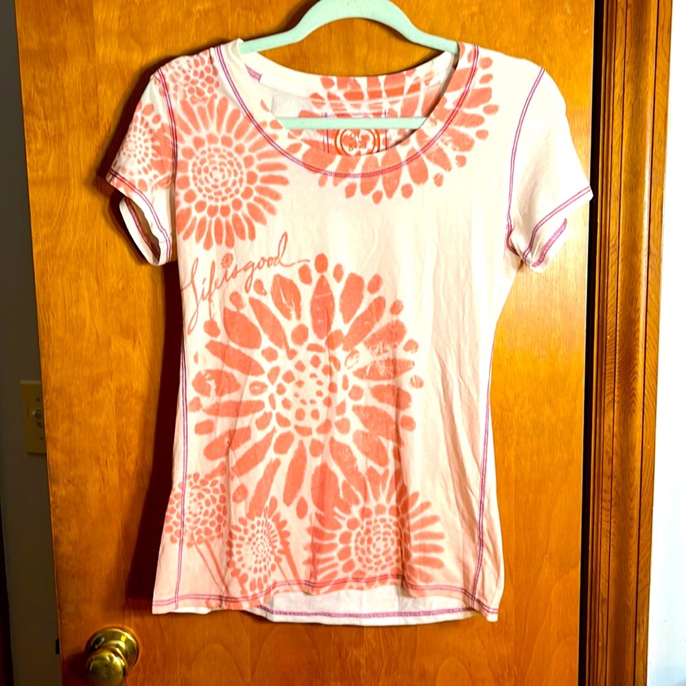 Life is Good Tee, Size M and Soft